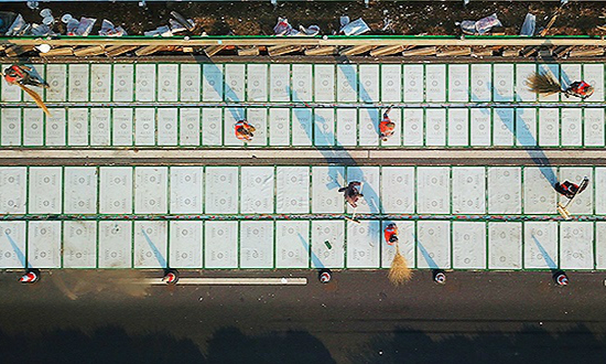 中國首條太陽能高速公路年底通車丨除了充電還能融雪