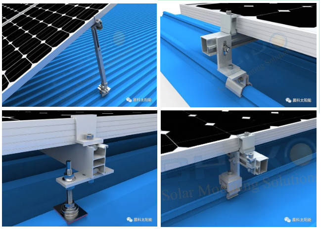 這樣的彩鋼瓦光伏支架安裝方式，你了解嗎？